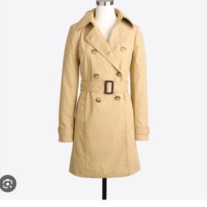J Crew Factory Belted Trench Coat